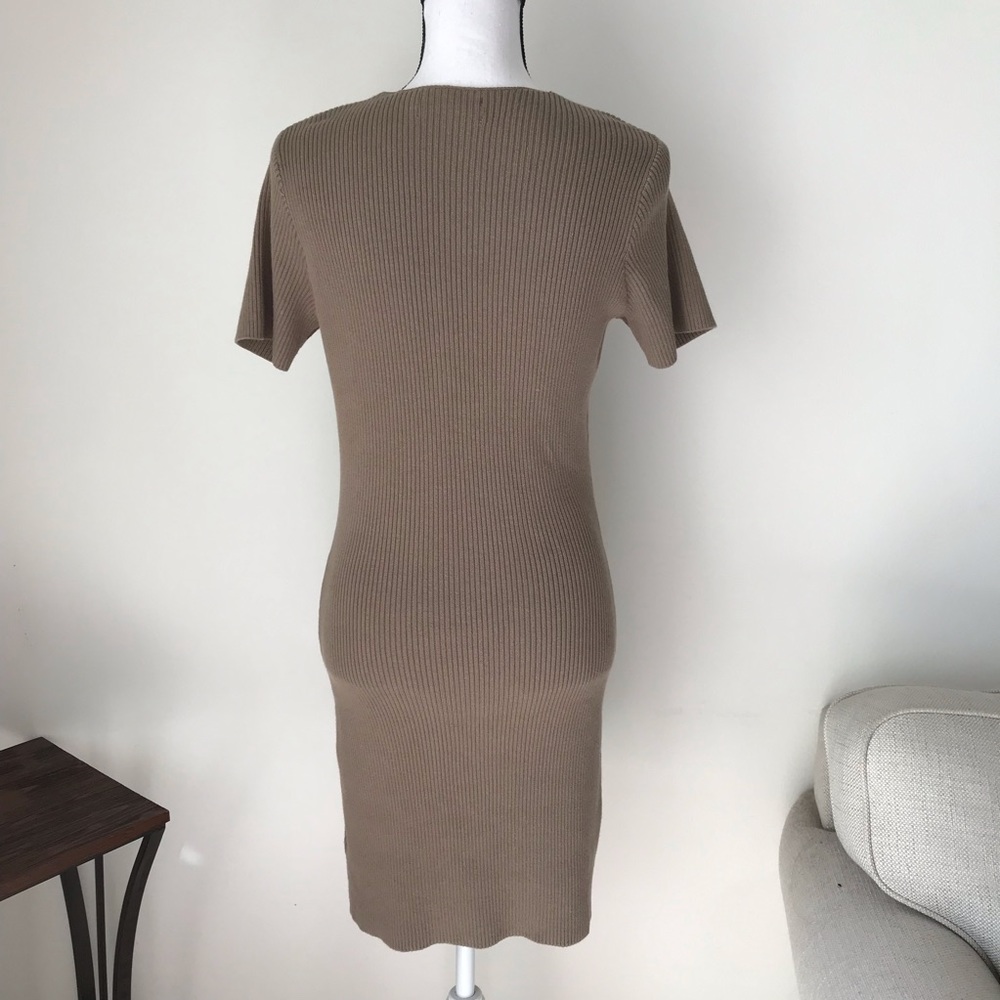 UO Lily Button Down Bodycon Mini Dress - Picture 6 of 6